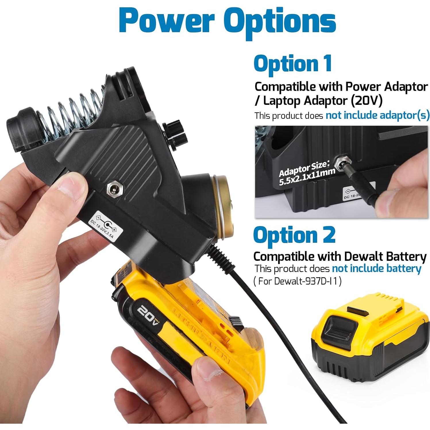 Estación de Soldadura Inalámbrica WEP 937D-I 1 para Dewalt 20V