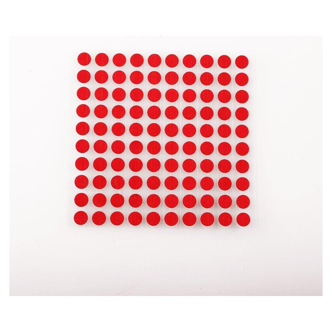 100 Stickers Indicadores de Daño por Agua 5mm Medevelop