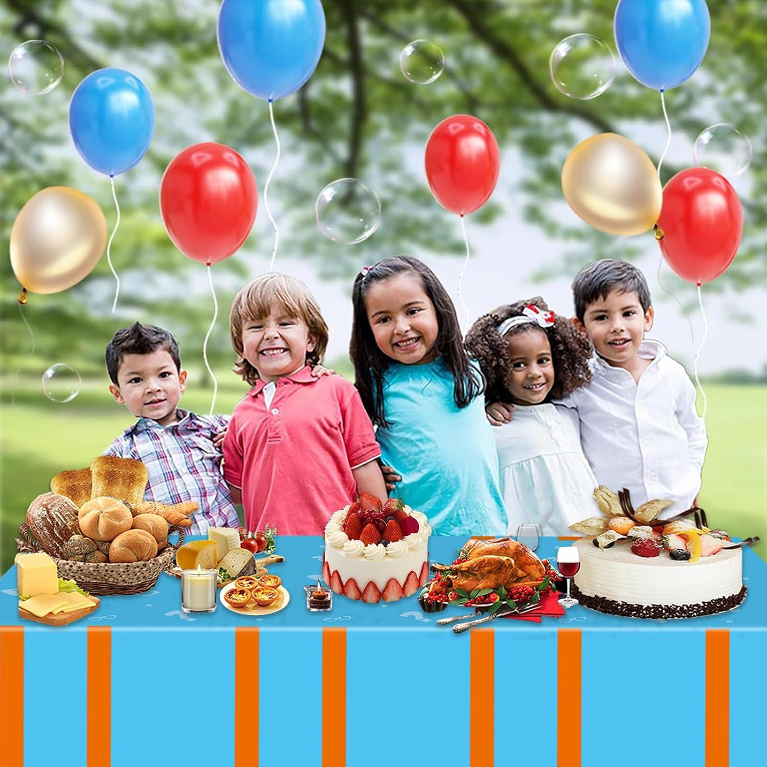 Manteles de Caricatura para Niños 3 Piezas 274x137 cm likuyve