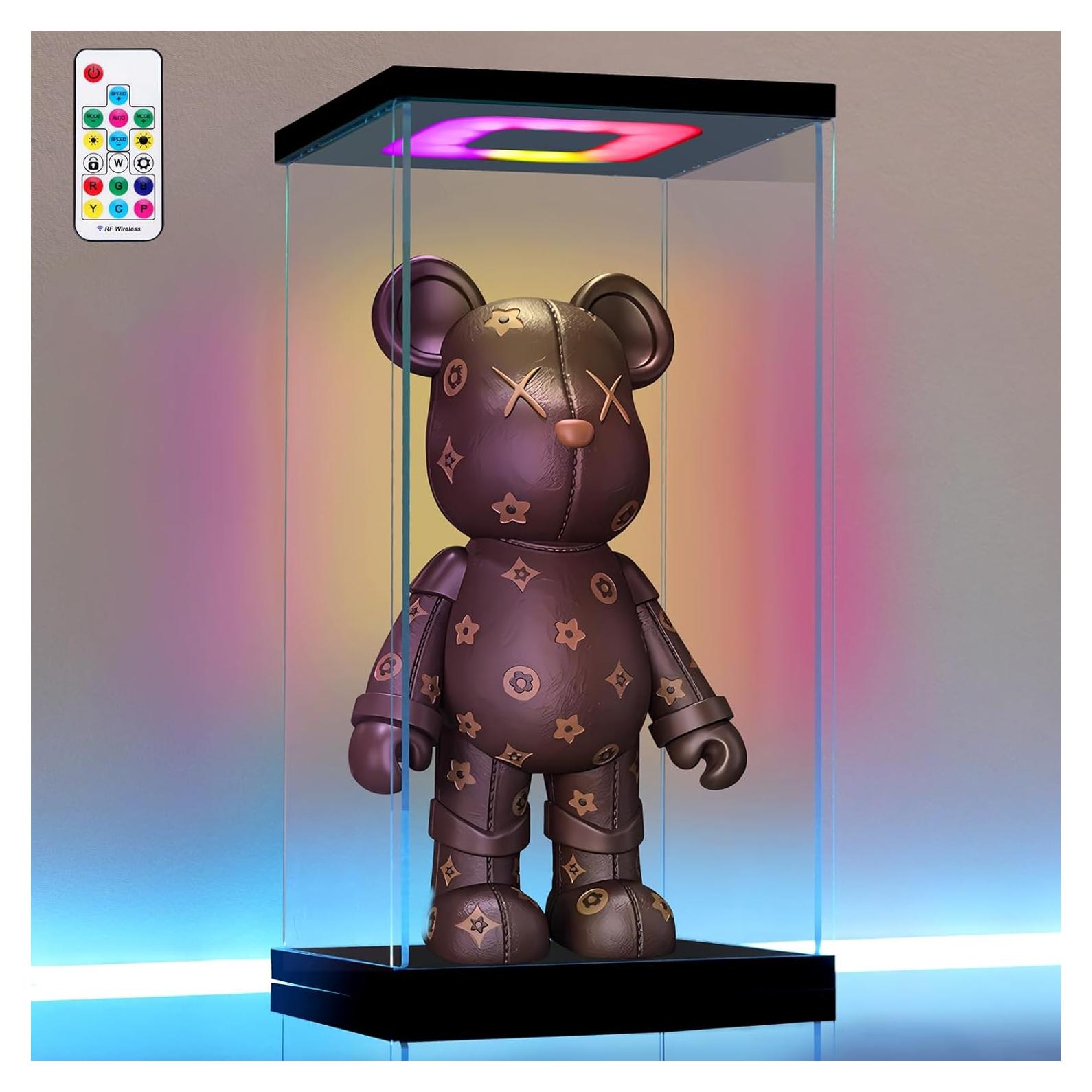 Caja de Exhibición Acrílica con Luz LED AZEYN 15.24x15.24 cm