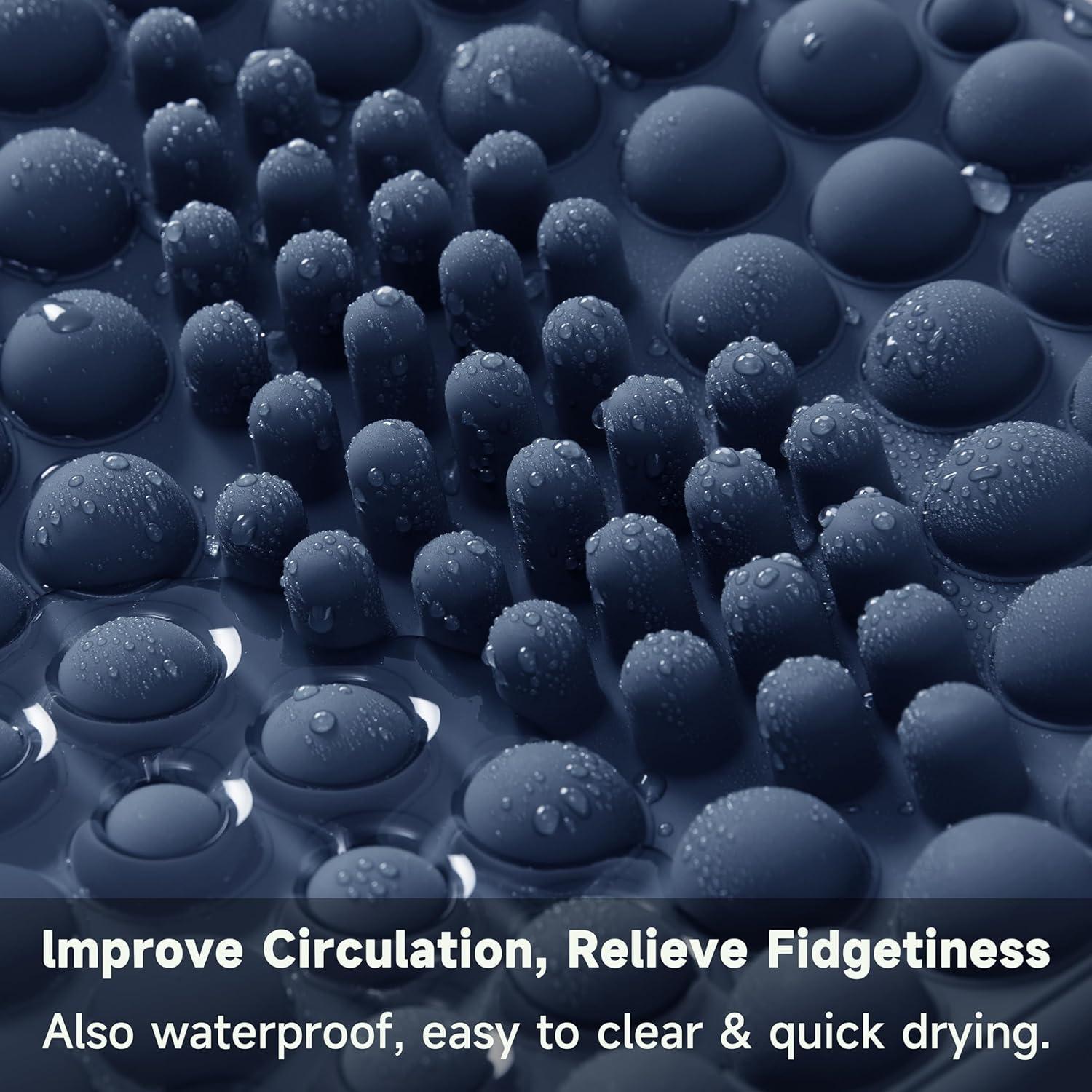 Reposapiés DIKDOC de Silicona Azul para Alivio de Pies