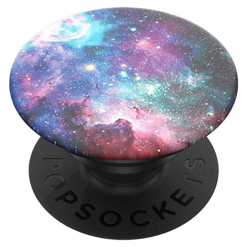 PopSockets Agarre para Teléfono Nebulosa Azul - Soporte Colapsable
