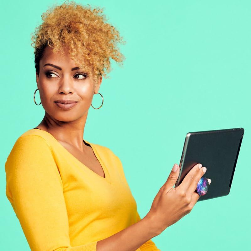 PopSockets Agarre para Teléfono Nebulosa Azul - Soporte Colapsable