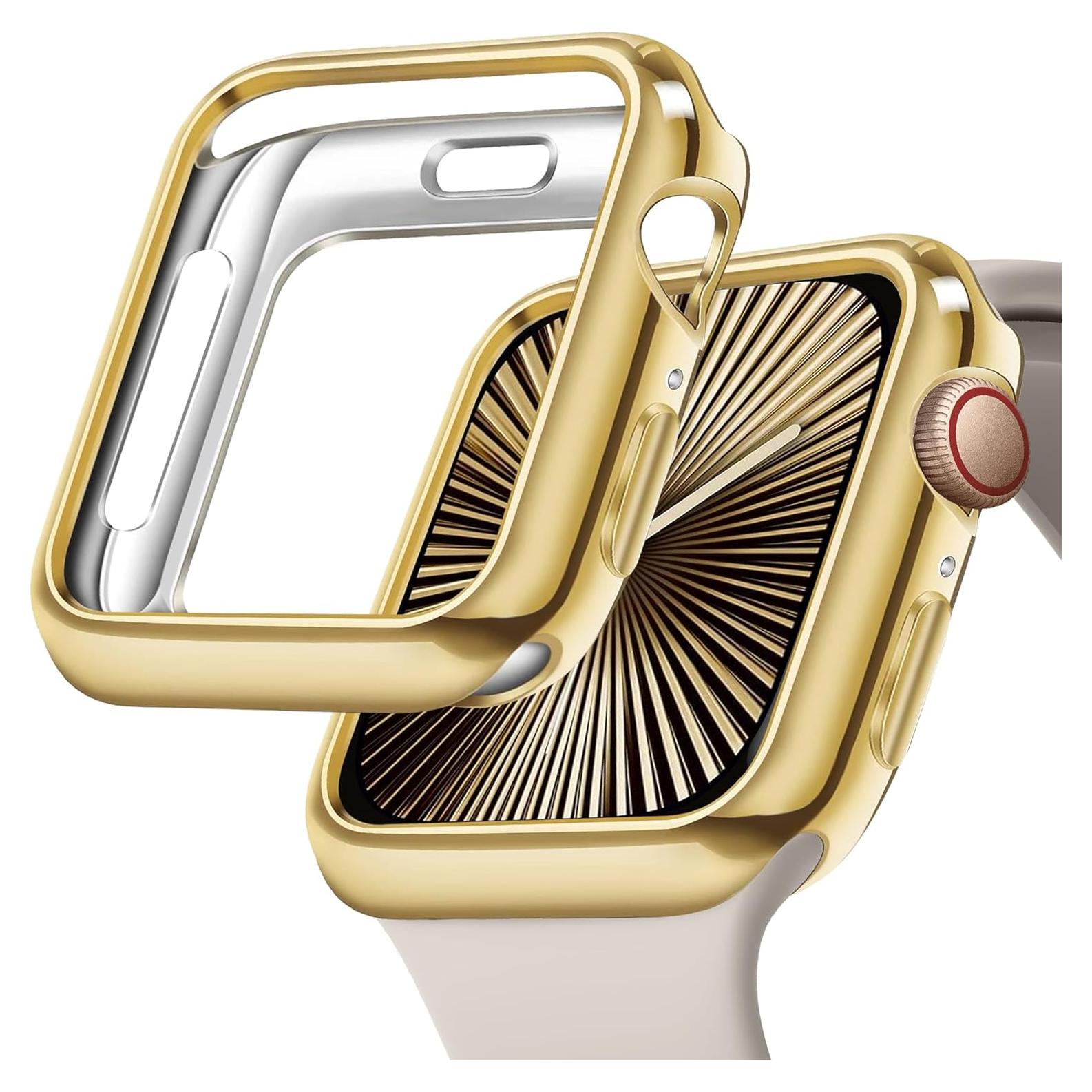 Funda TPU Flexible JR.DM 38mm para Apple Watch Series 3/2/1 Dorado