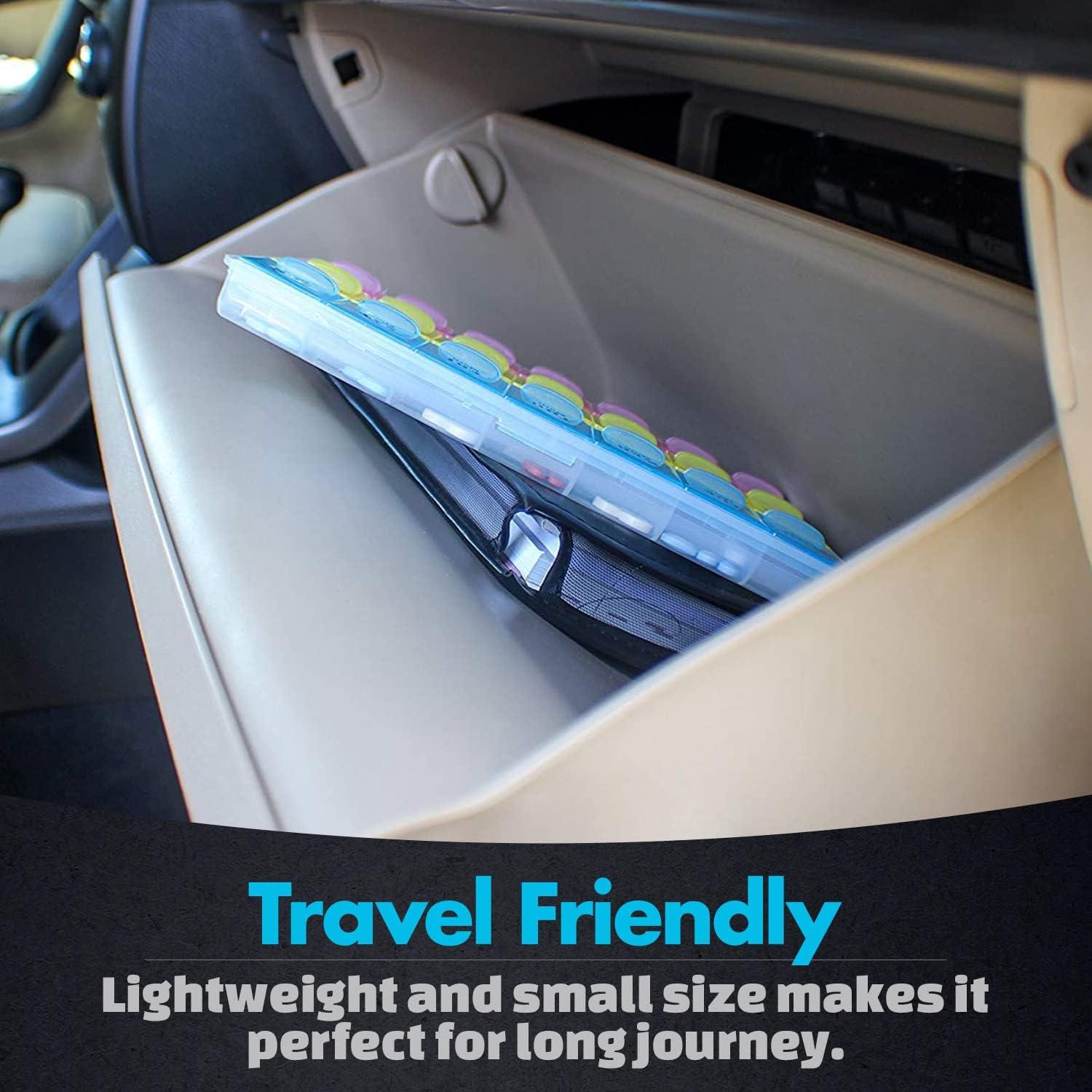 Organizador Semanal de Pastillas MEDca - 21 Compartimentos