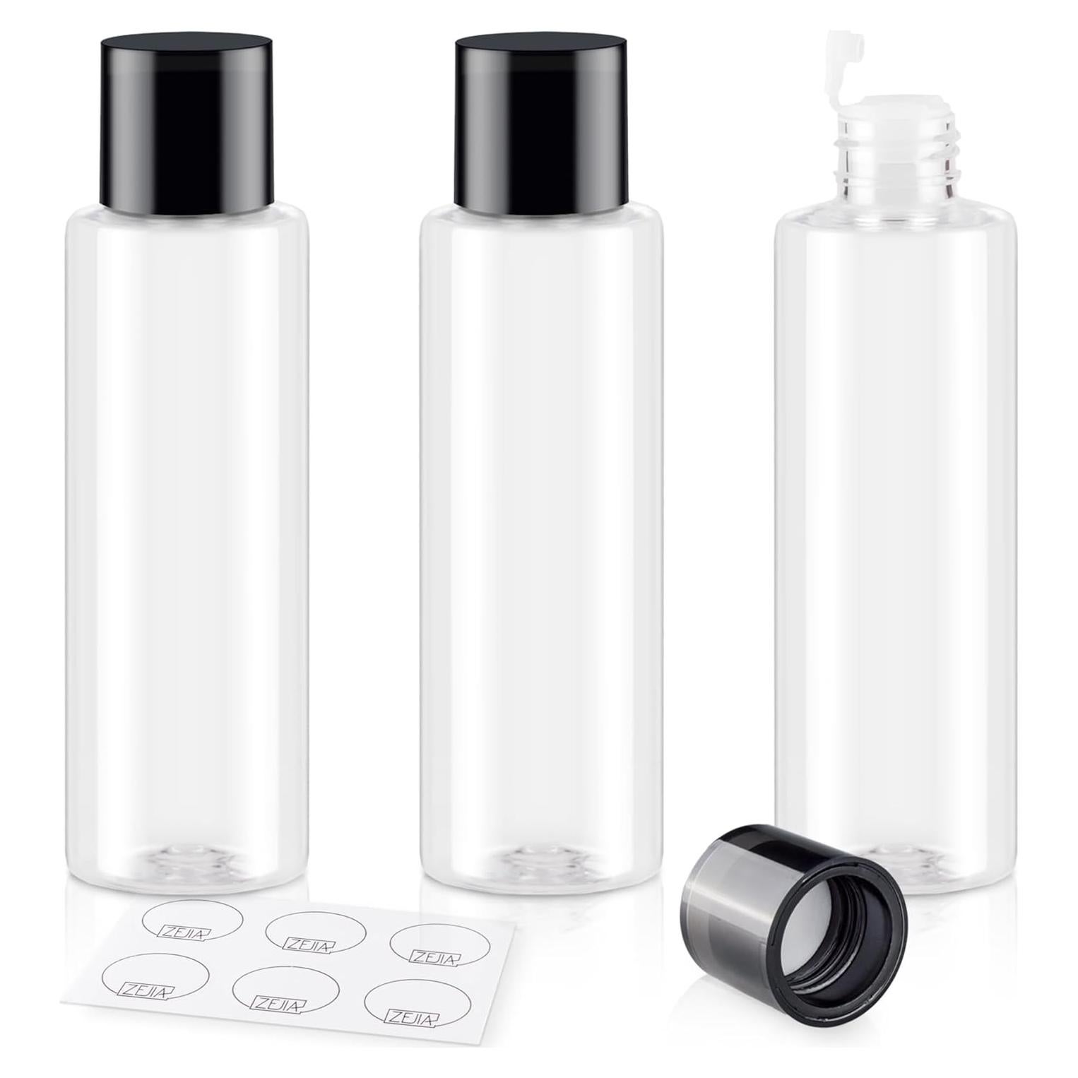 Botellas de Viaje 150ml ZEJIA - 3 Piezas a Prueba de Fugas