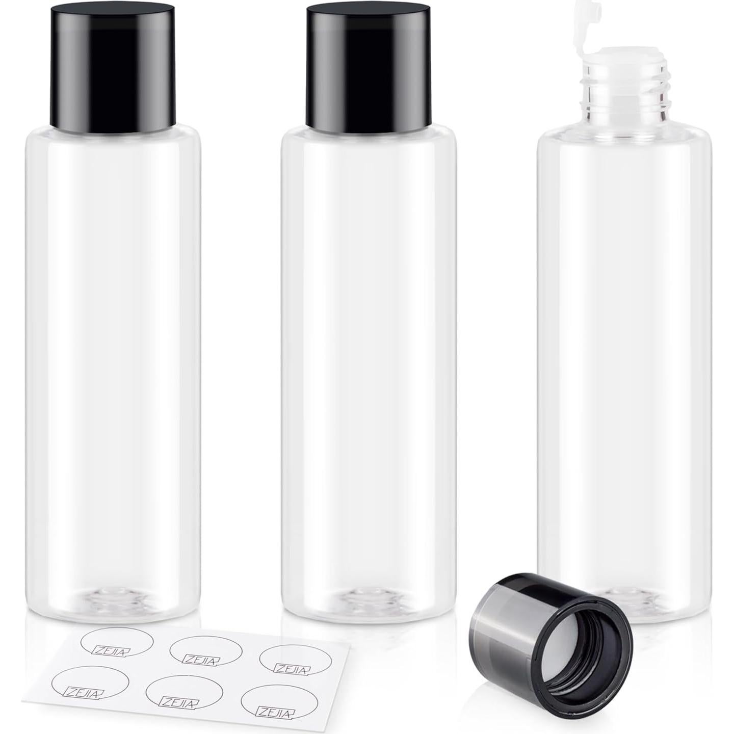 Botellas de Viaje 150ml ZEJIA - 3 Piezas a Prueba de Fugas