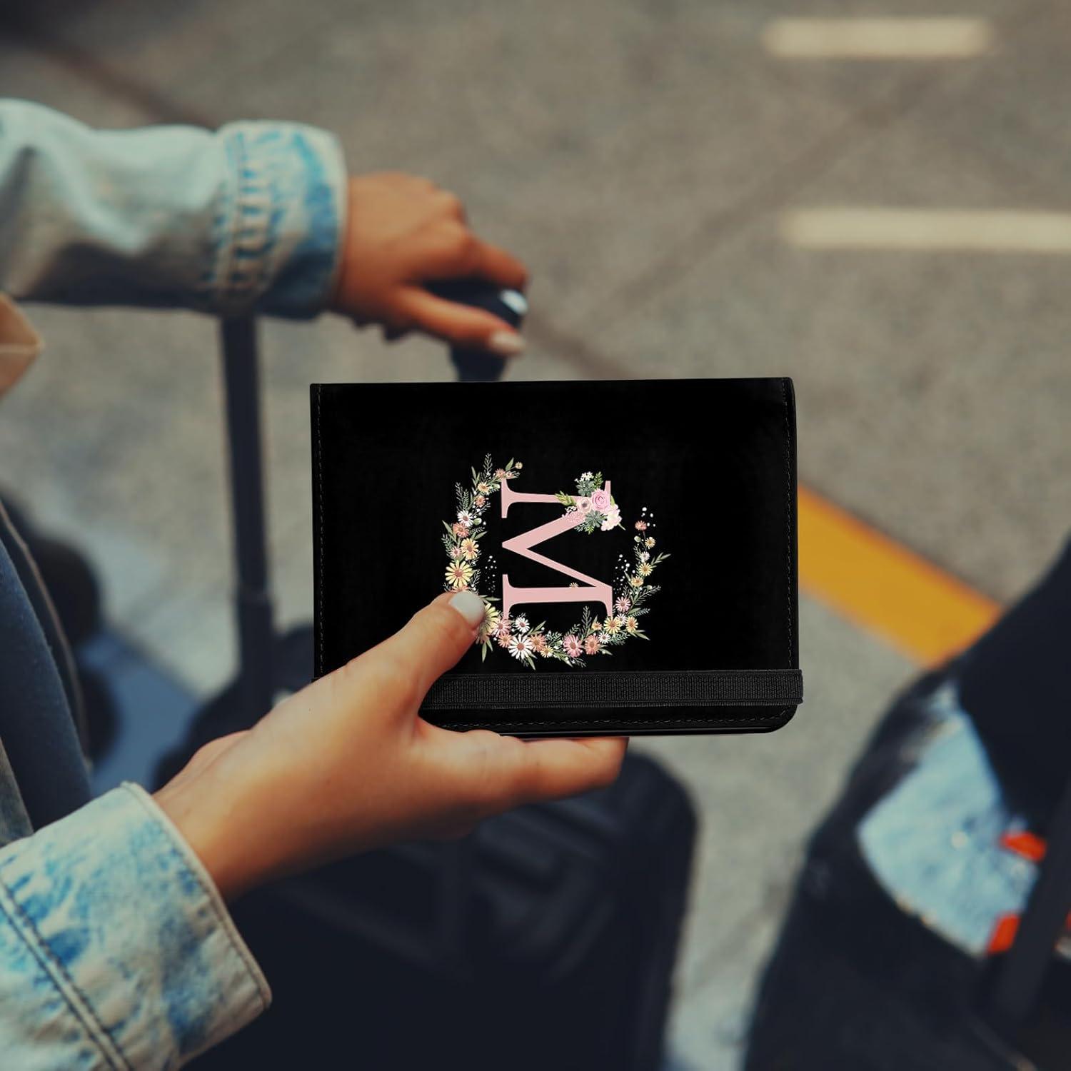 Soporte de Pasaporte GABraden con Bloqueo RFID - Negro M