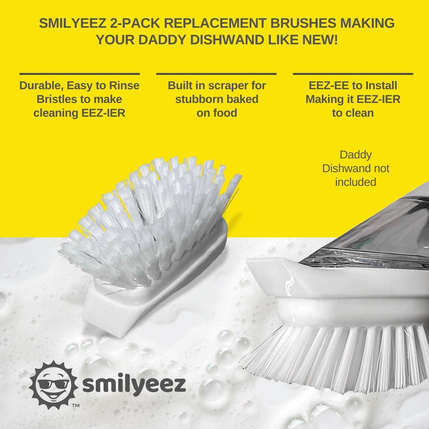 Recargas de Cepillo Smilyeez para Mango Dish Daddy - 2 Piezas