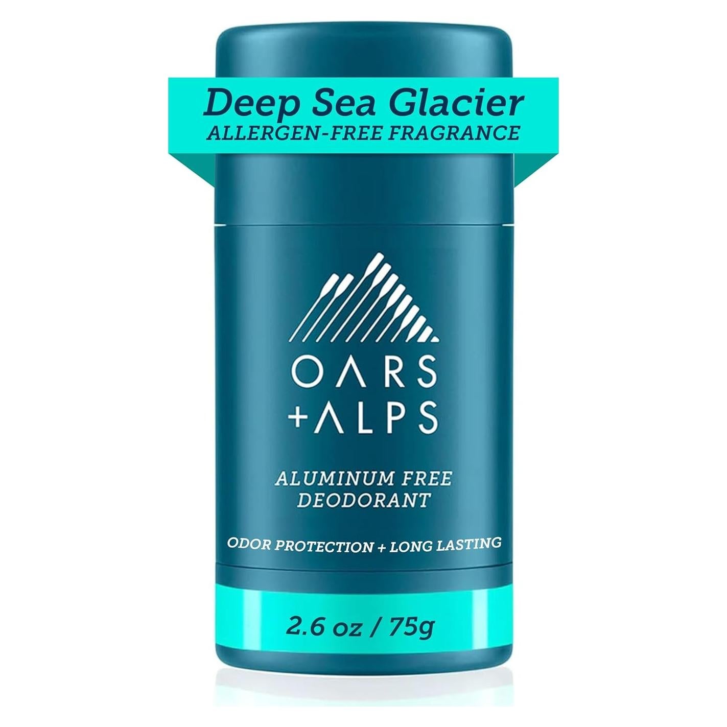 Desodorante Oars + Alps Vegano Glaciar del Mar Profundo 73.93g