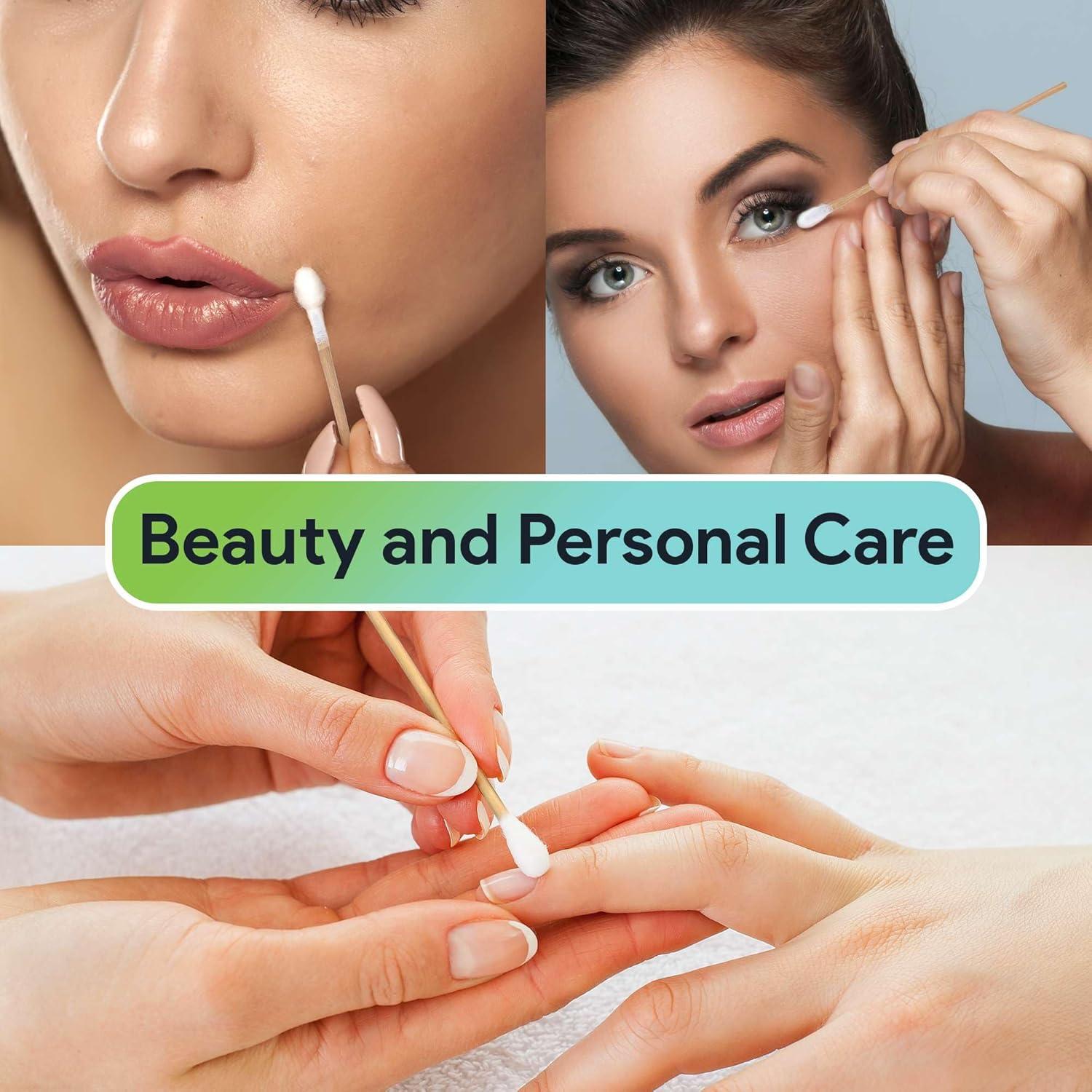 Bastones de Algodón Biodegradables FifthPulse - 50 Unidades 20.32 cm