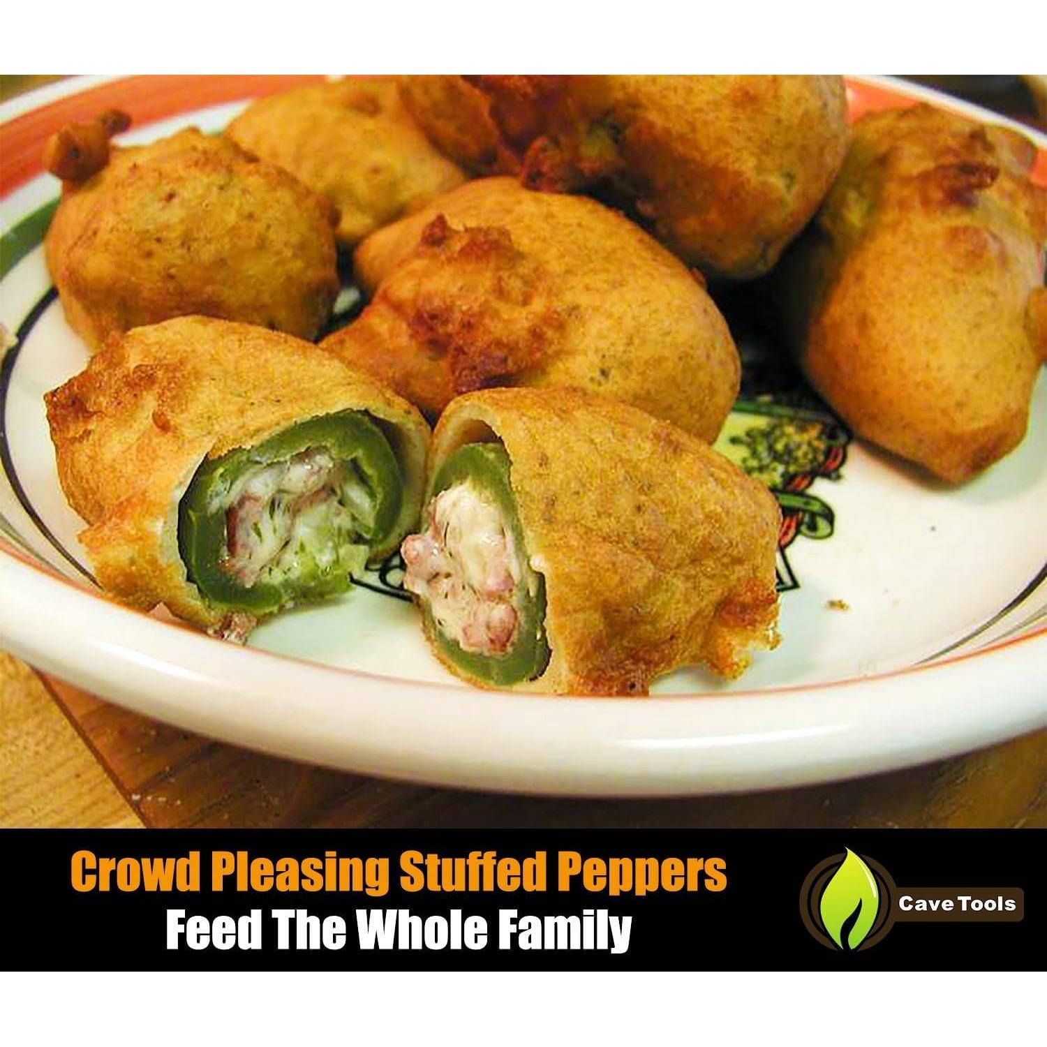 Sacador y Dessemillador de Jalapeño Cave Tools - Acero Inoxidable