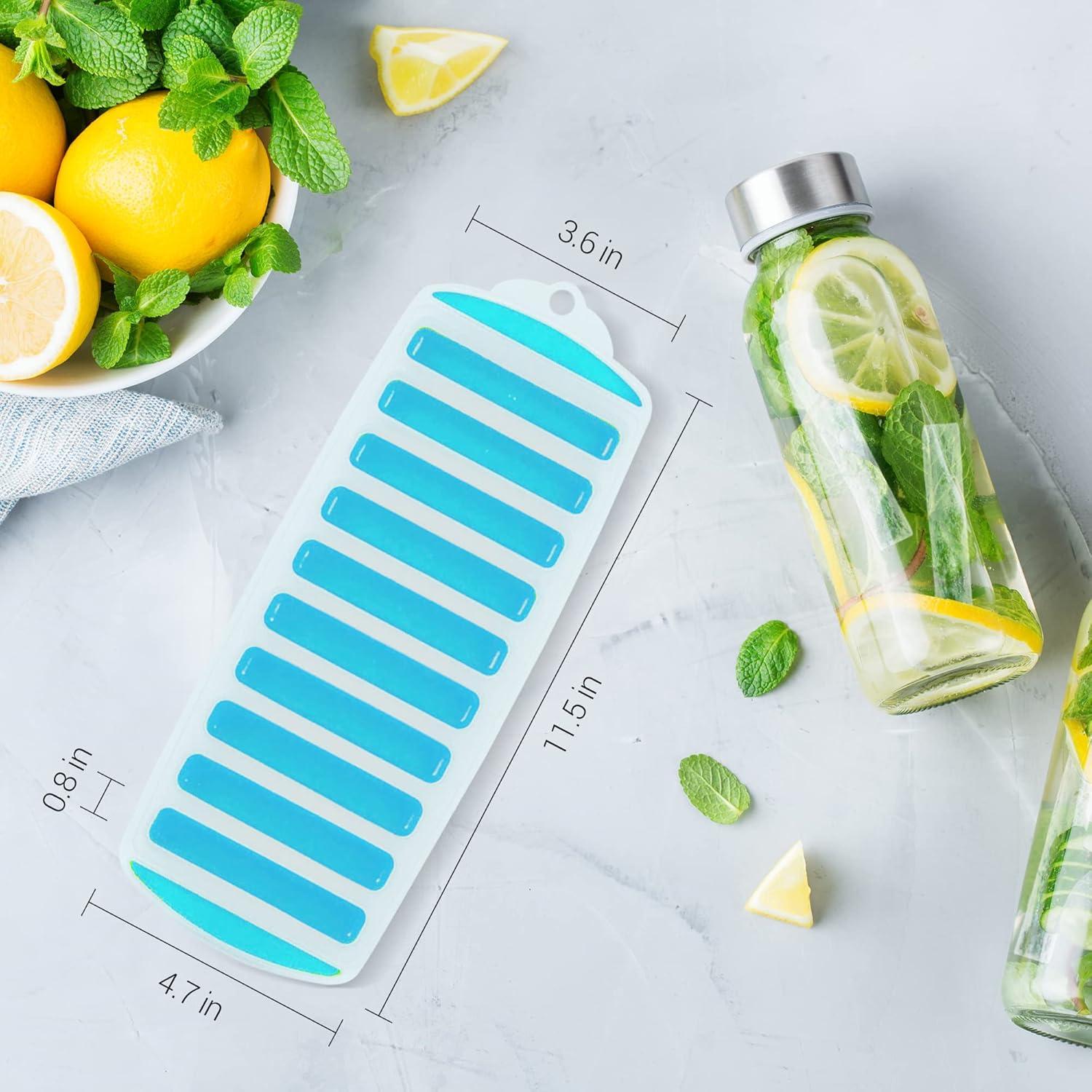 Bandeja de Hielo Rectangular Meadow Lane Azul 1-Pack Apta Lavavajillas