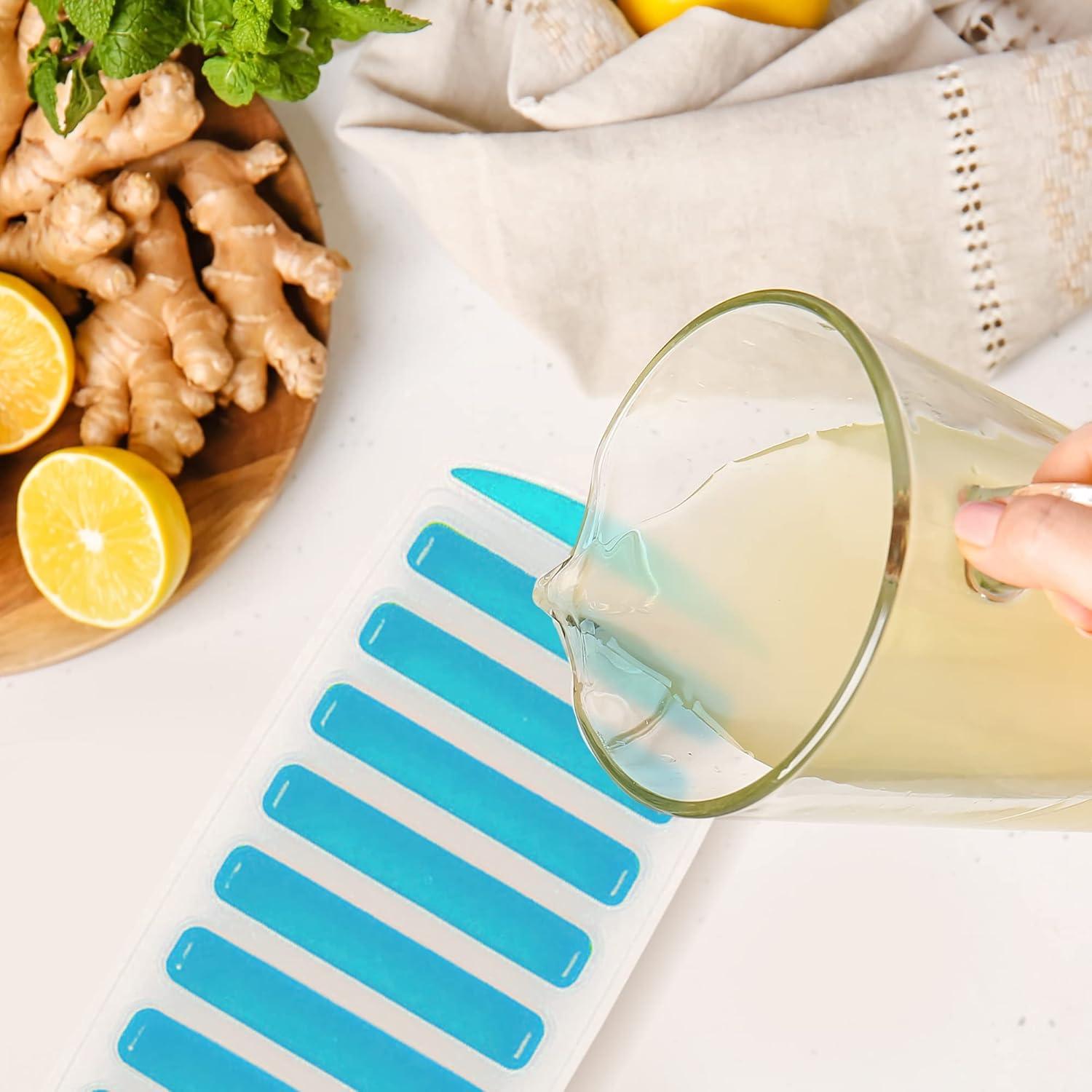 Bandeja de Hielo Rectangular Meadow Lane Azul 1-Pack Apta Lavavajillas