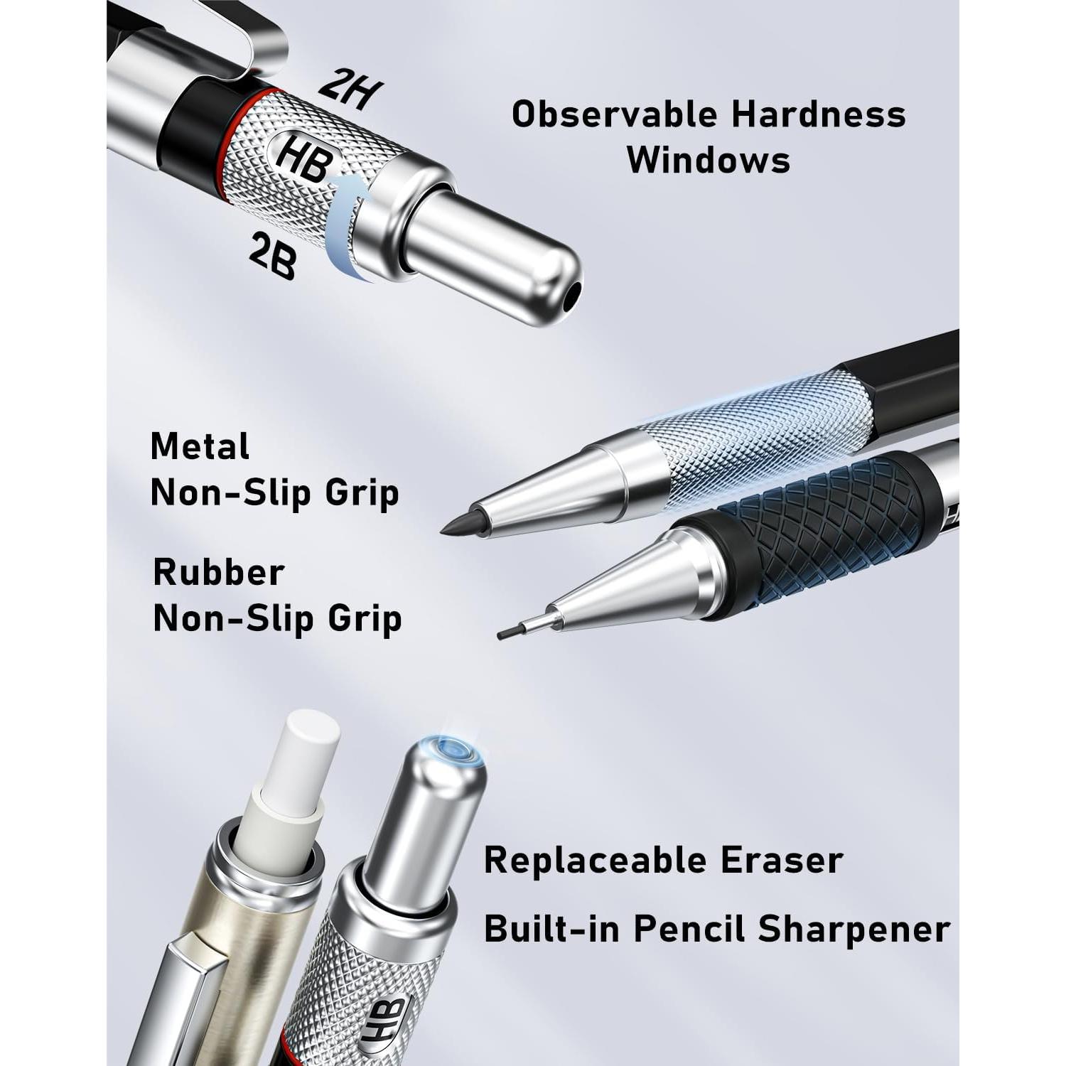 Juego de Lápices Mecánicos Artísticos 27PCS Four Candies