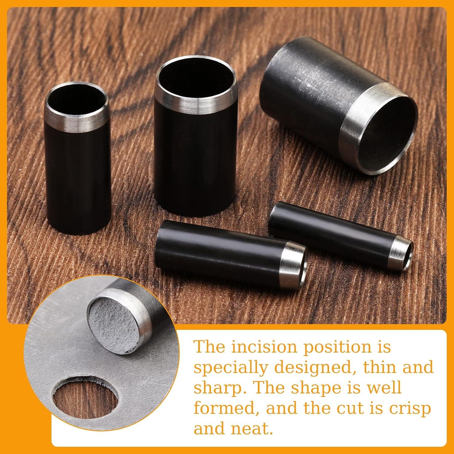 Juego de Perforadoras Redondas Veroave 5 Piezas para DIY