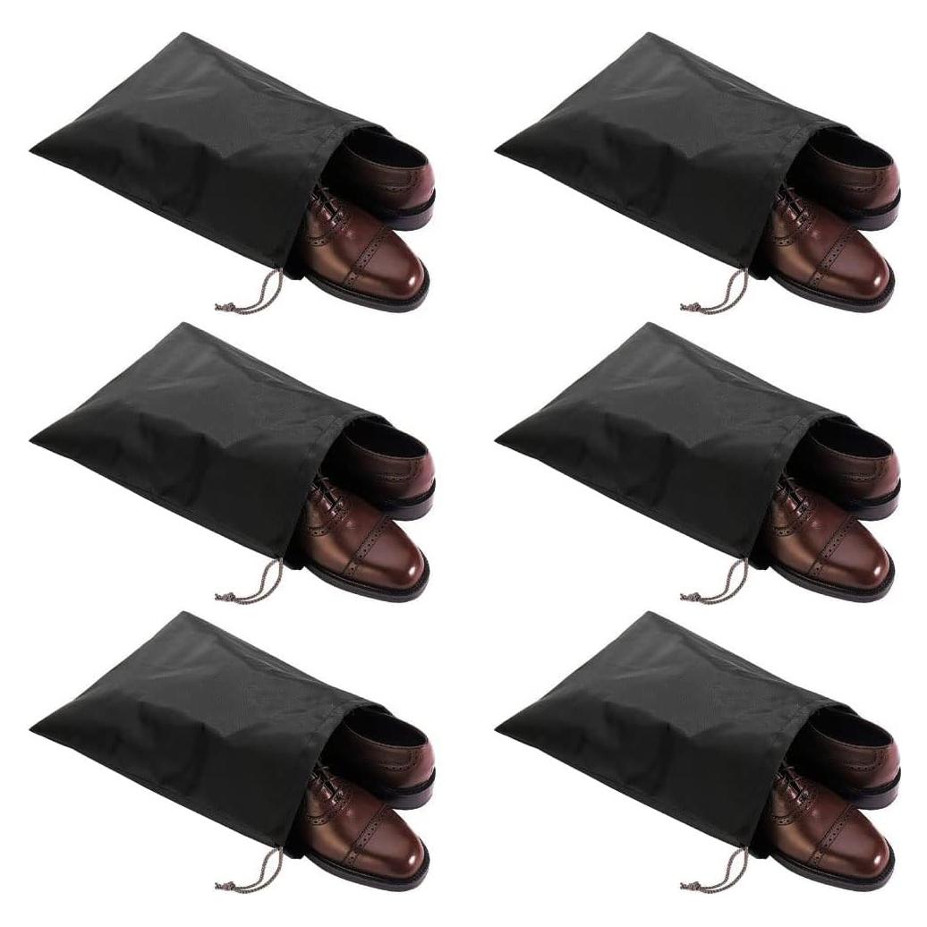 Paquete de 6 bolsas de zapatos FASYACO impermeables 38.4x31cm