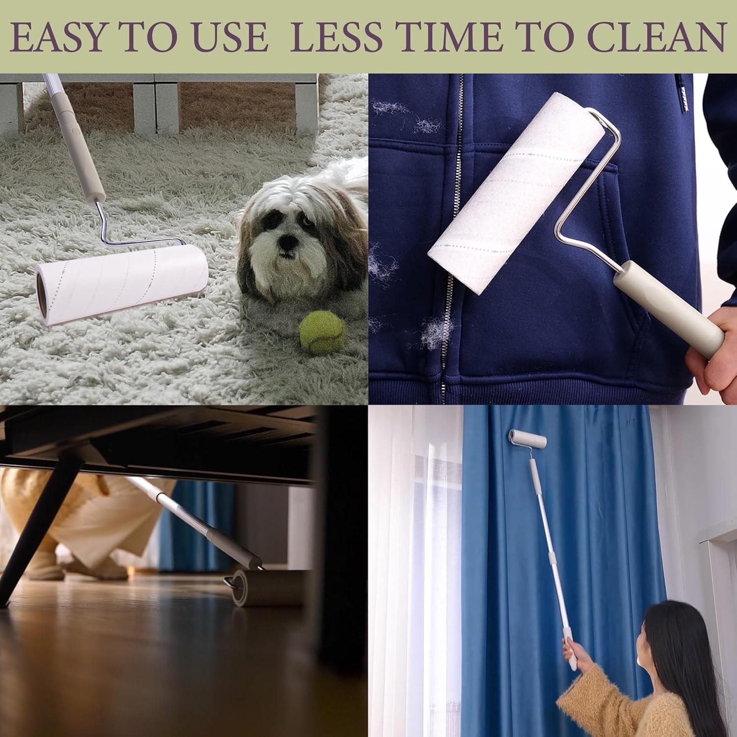 Rodillo de Pelusa Extra Grande Marzyciel 450 Hojas 16 cm