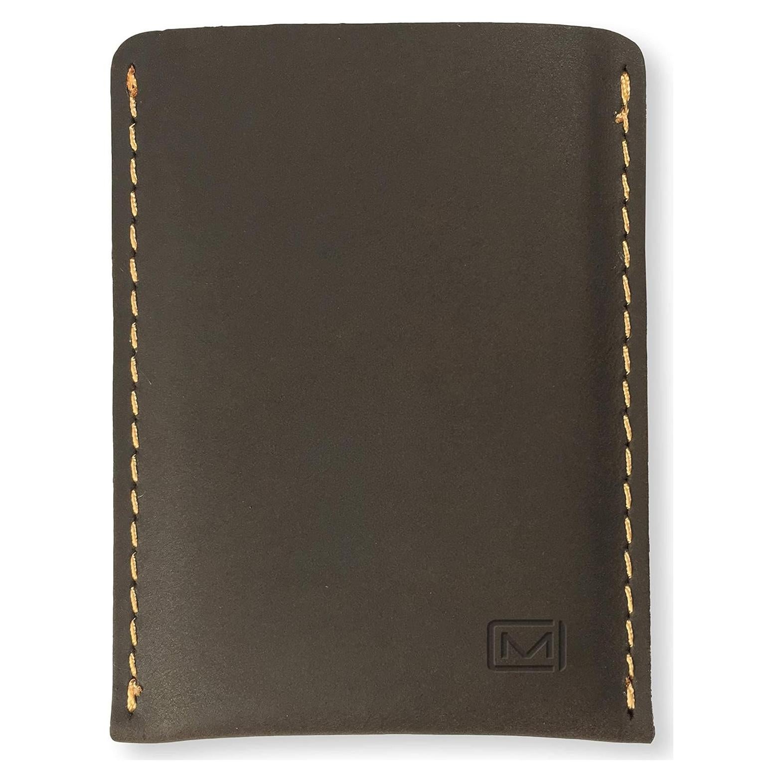 Billetera de Cuero Slim Modern Carry - Marrón, Acceso Rápido