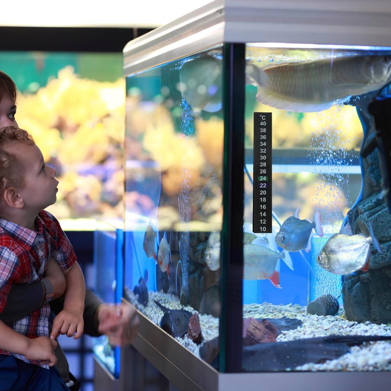 FRCOLOR 30 Pcs Tiras Termómetro Adhesivas para Acuario 10-40°C