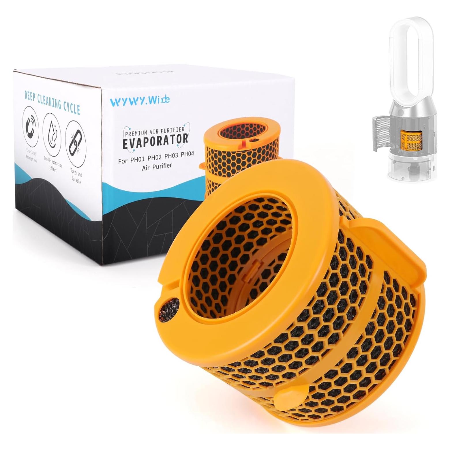 Filtro de Evaporador de Carbono Dali para Purificador Dyson PH01 PH04