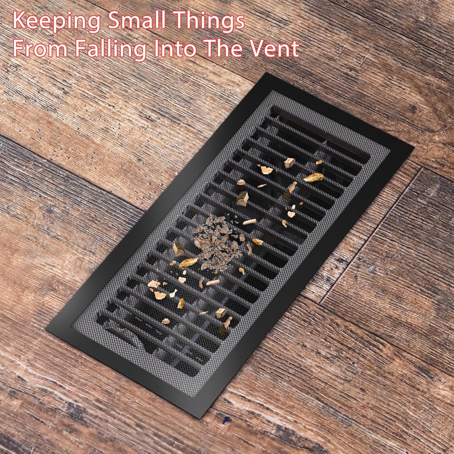 Paquete de 6 Cubiertas de Ventilación Magnéticas 10 x 25 cm Warmfarm