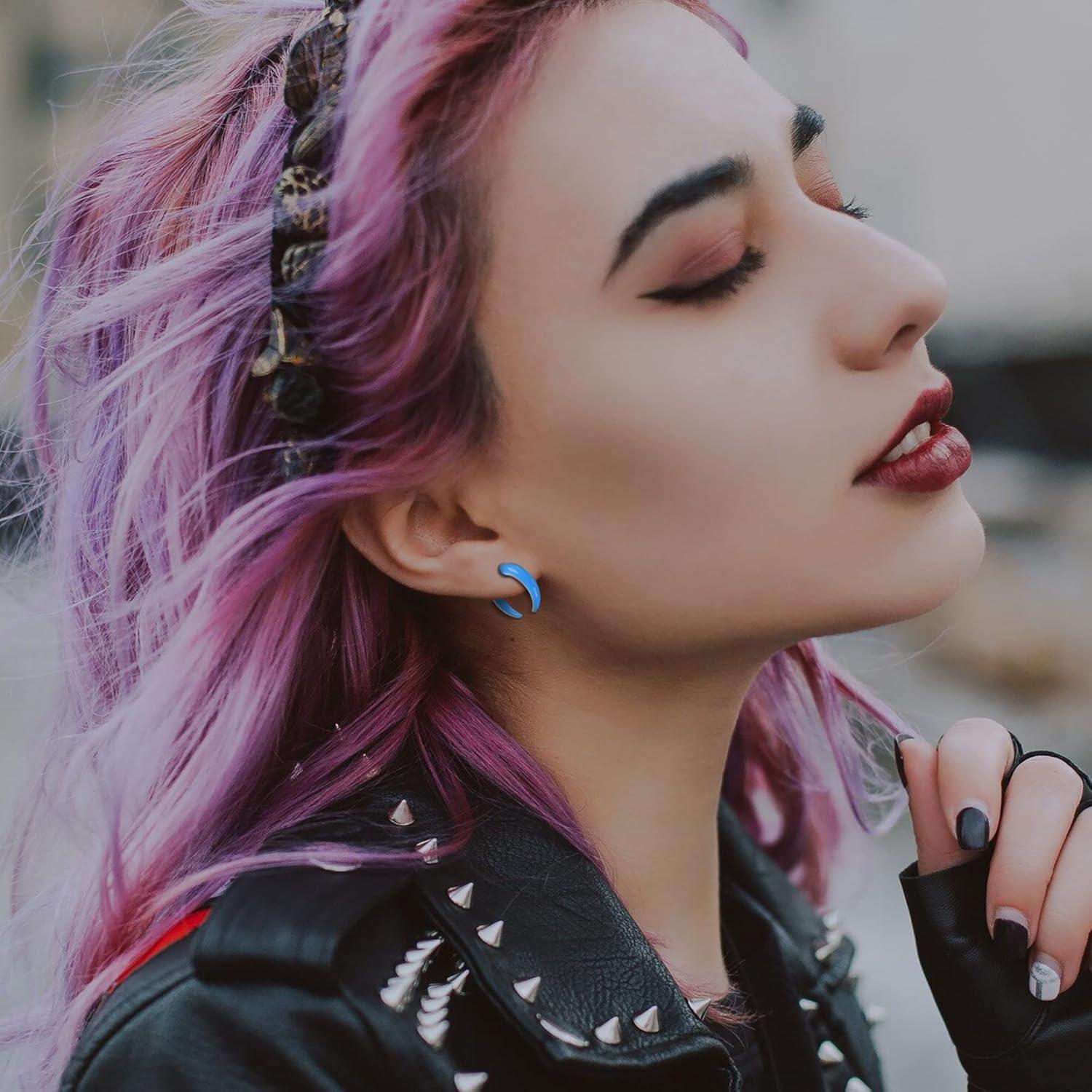 Kit de Estiramiento de Septum YADOCA 48 Piezas 4G a 14G