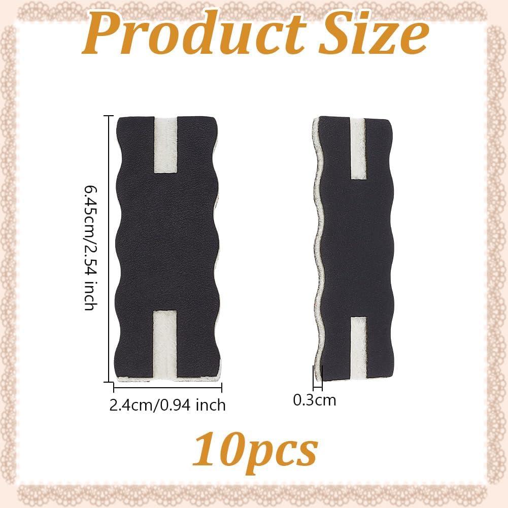 Organizador de Joyería OLYCRAFT 10 Piezas Sin Enredos Negro