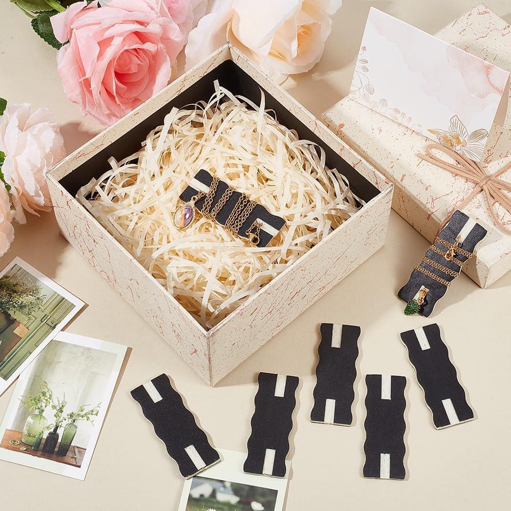 Organizador de Joyería OLYCRAFT 10 Piezas Sin Enredos Negro