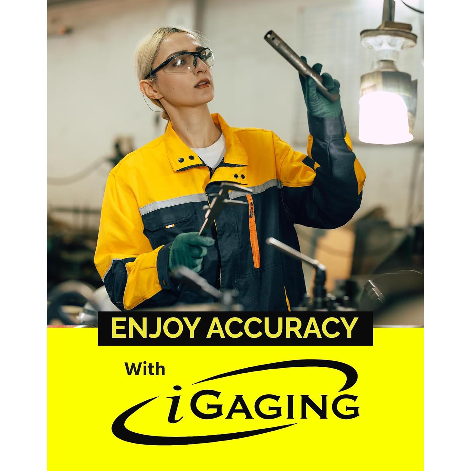 Calibrador Digital Fraccionario iGaging 10.16 cm IP54