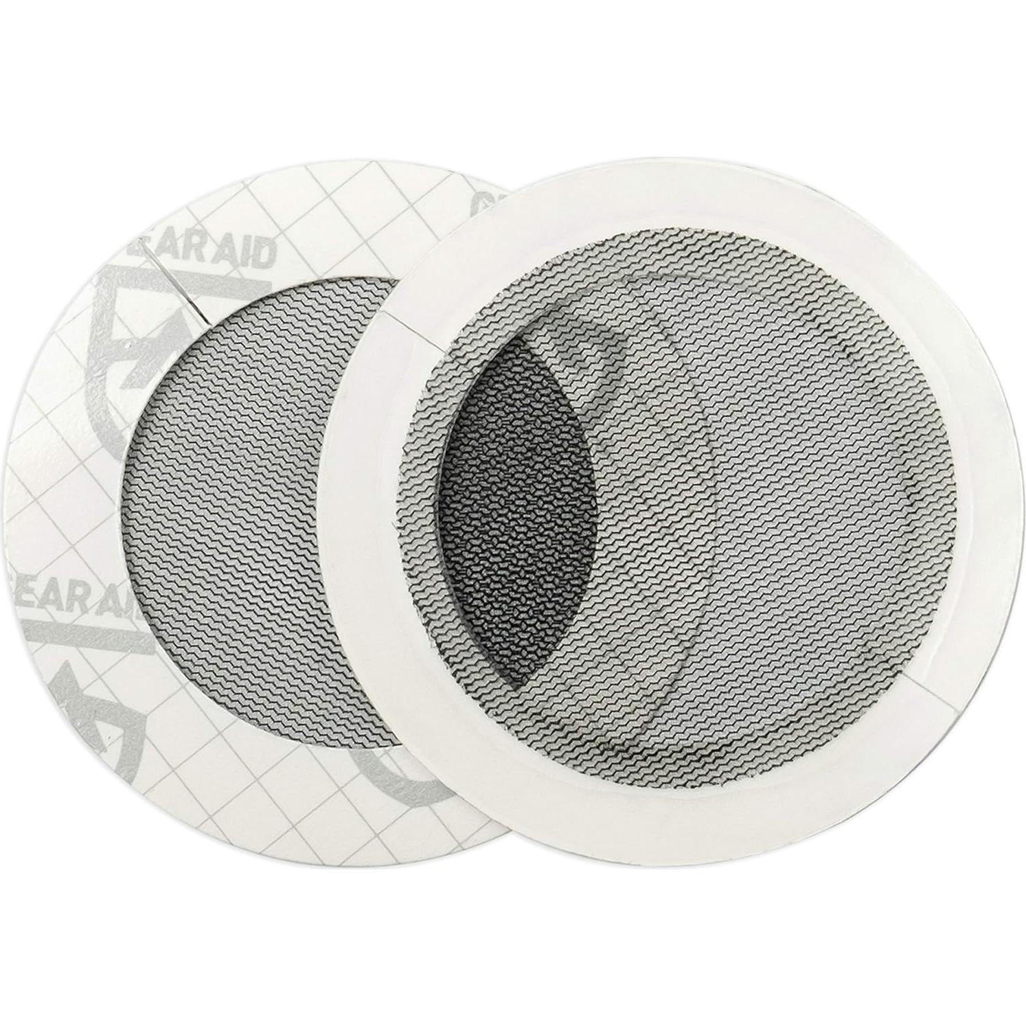 Parches de Malla Tenacious Tape GEAR AID 3" Redondos - 2 Parches