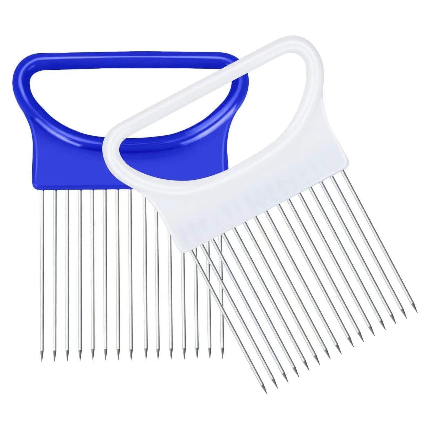 Soporte de Cebolla Ruooson 2 Pcs Acero Inoxidable Multifuncional