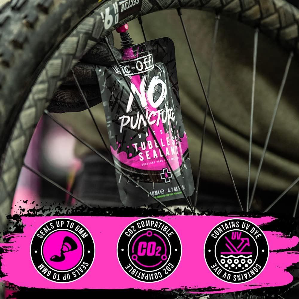 Kit de Reparación de Neumáticos Tubeless Muc-Off 140ml