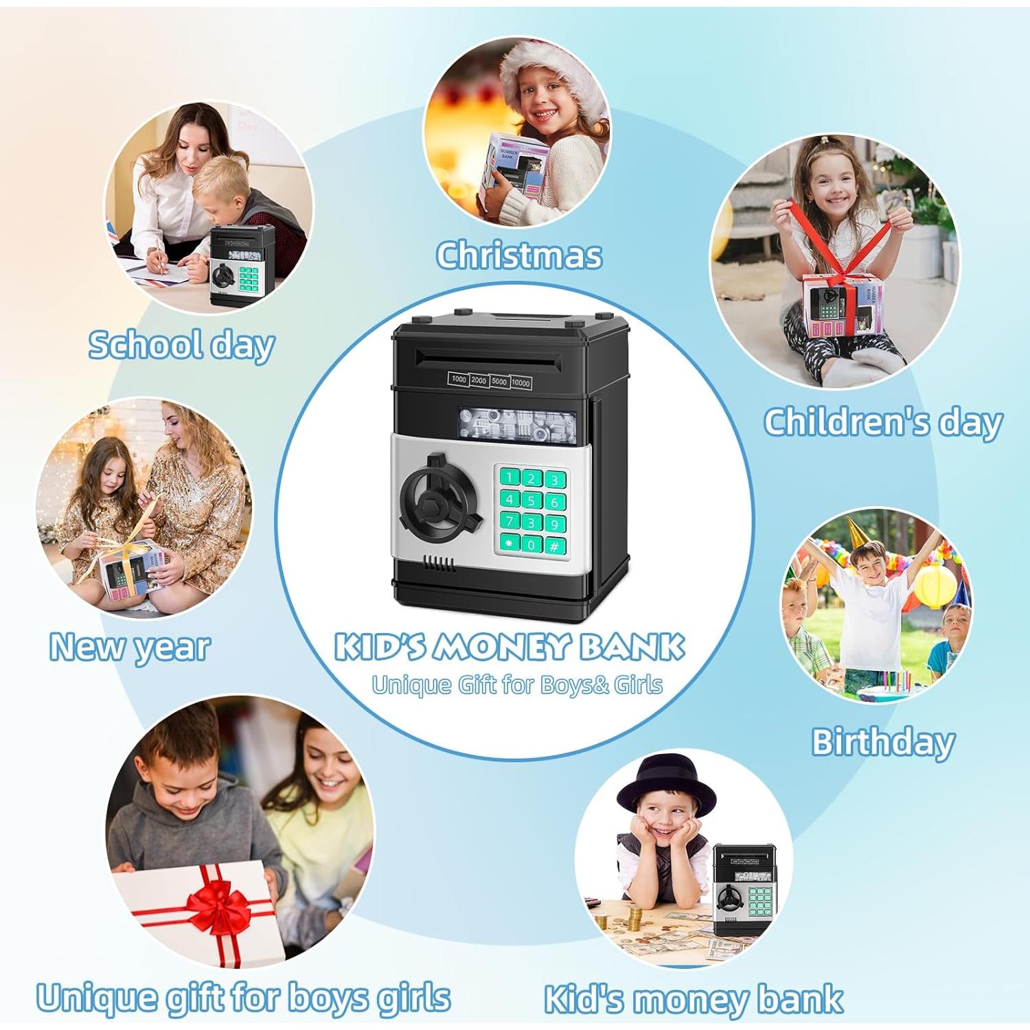 Hucha Electrónica para Niños 881506 - Ahorro con Contraseña