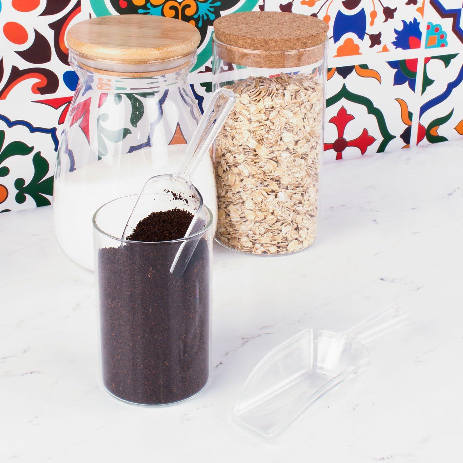 Cucharas de Acrílico Transparentes Super Z Outlet - 12 Unidades