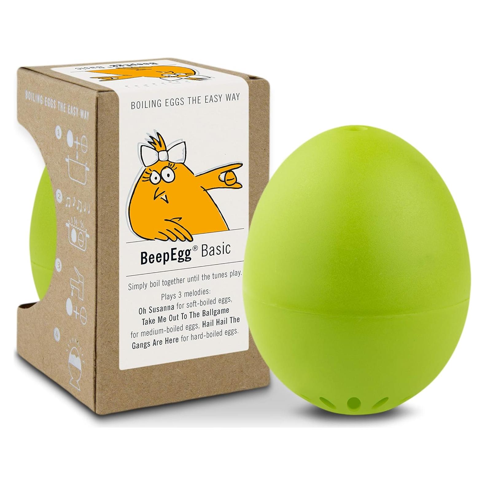 Temporizador de Huevos BrainStream BeepEgg Verde - Cocción Perfecta