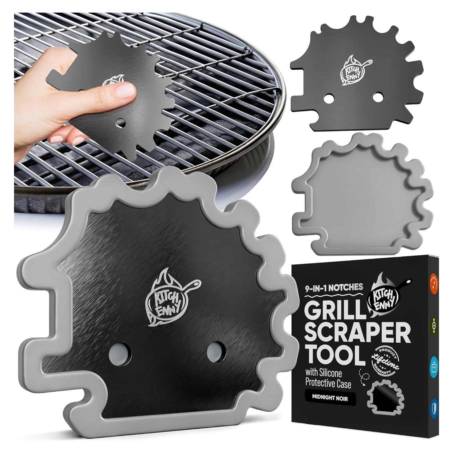 Raspador de Parrilla Sin Cerdas Kitcheny - 6.6x5.7 cm