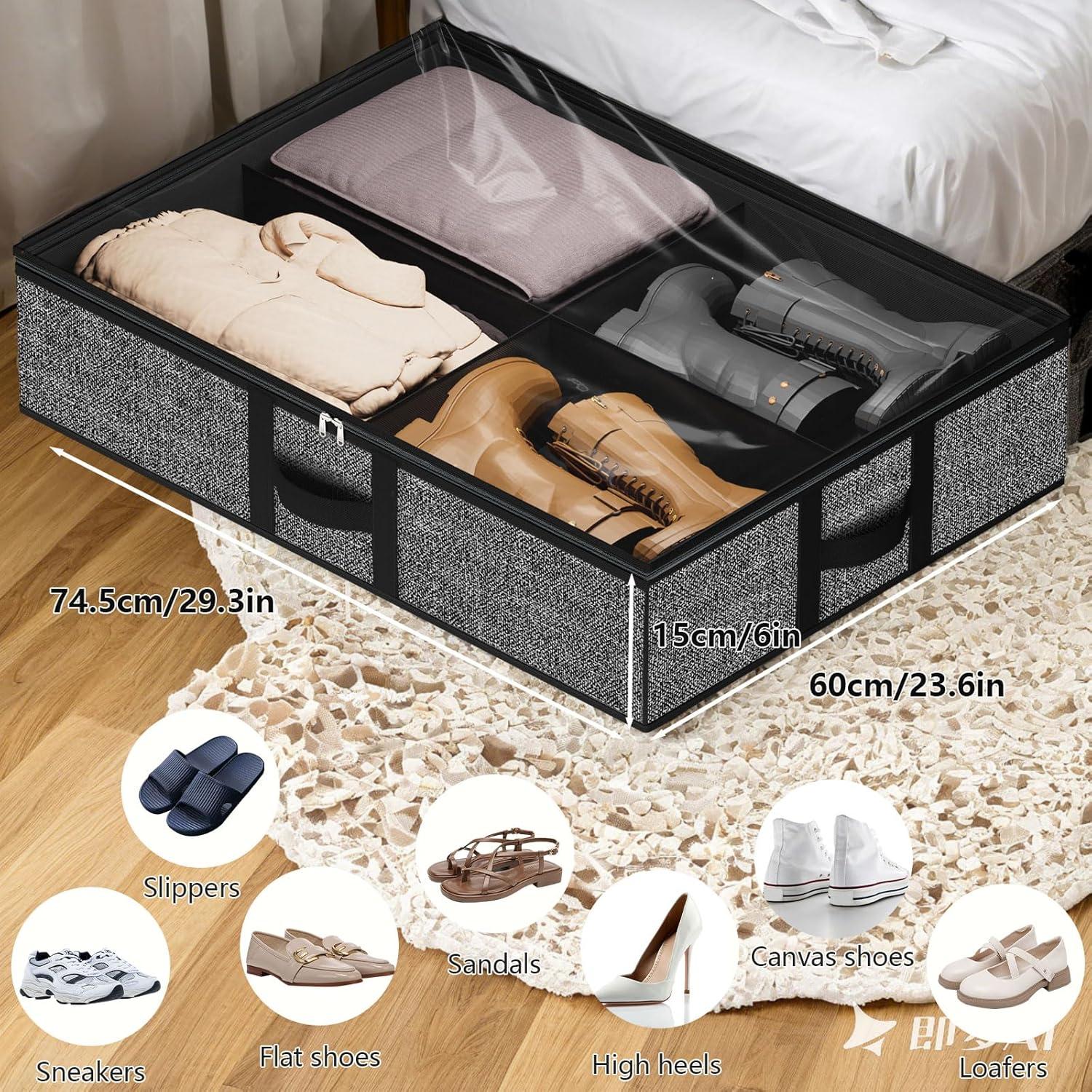 Organizador de Zapatos Homyfort 12 Pares + 4 Botas Plegable