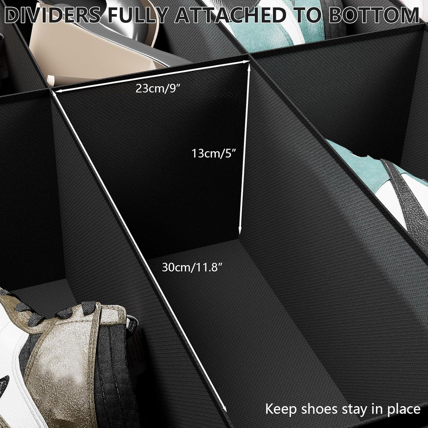 Organizador de Zapatos Homyfort 12 Pares + 4 Botas Plegable