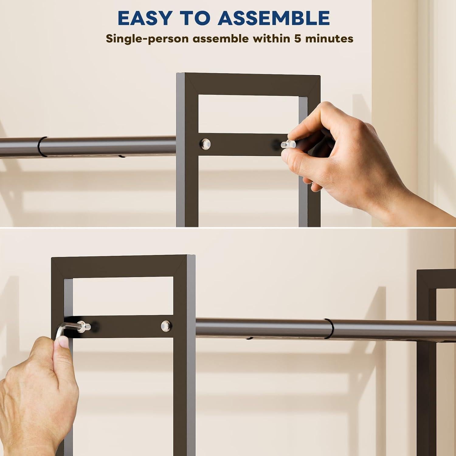 Estante Expandible para Zapatos Mavivegue 2 Niveles Ajustable