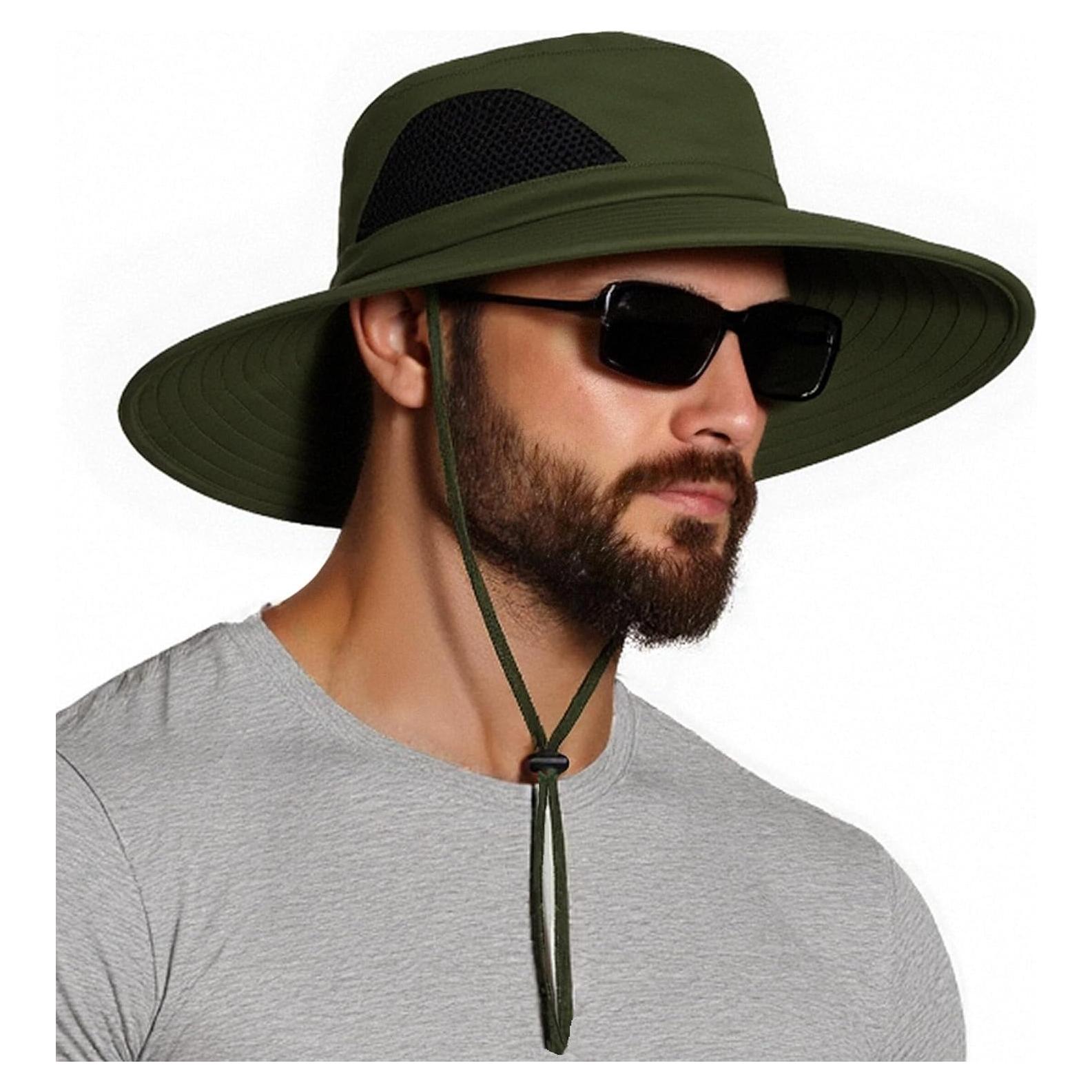 Sombrero de ala ancha EINSKEY UPF 50+ impermeable unisex
