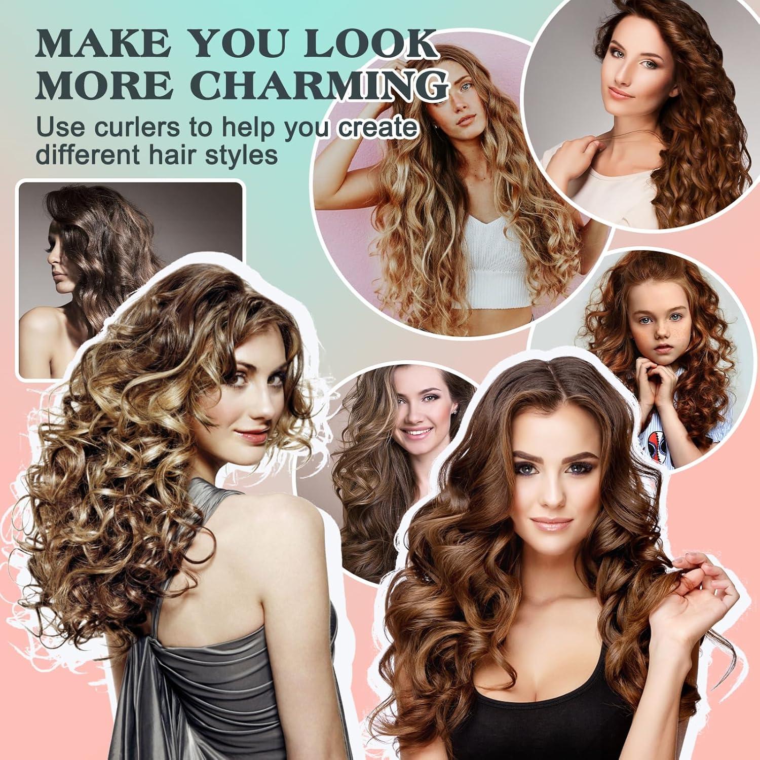 Conjunto de Rulos Sin Calor AIDUCHO - 30 Varillas Flexibles