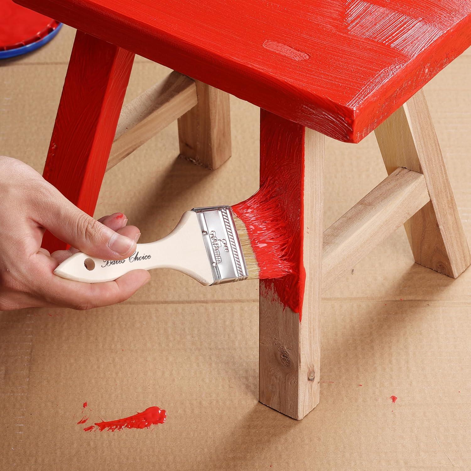 Juego de brochas de cerda natural Bates Choice - 24 piezas