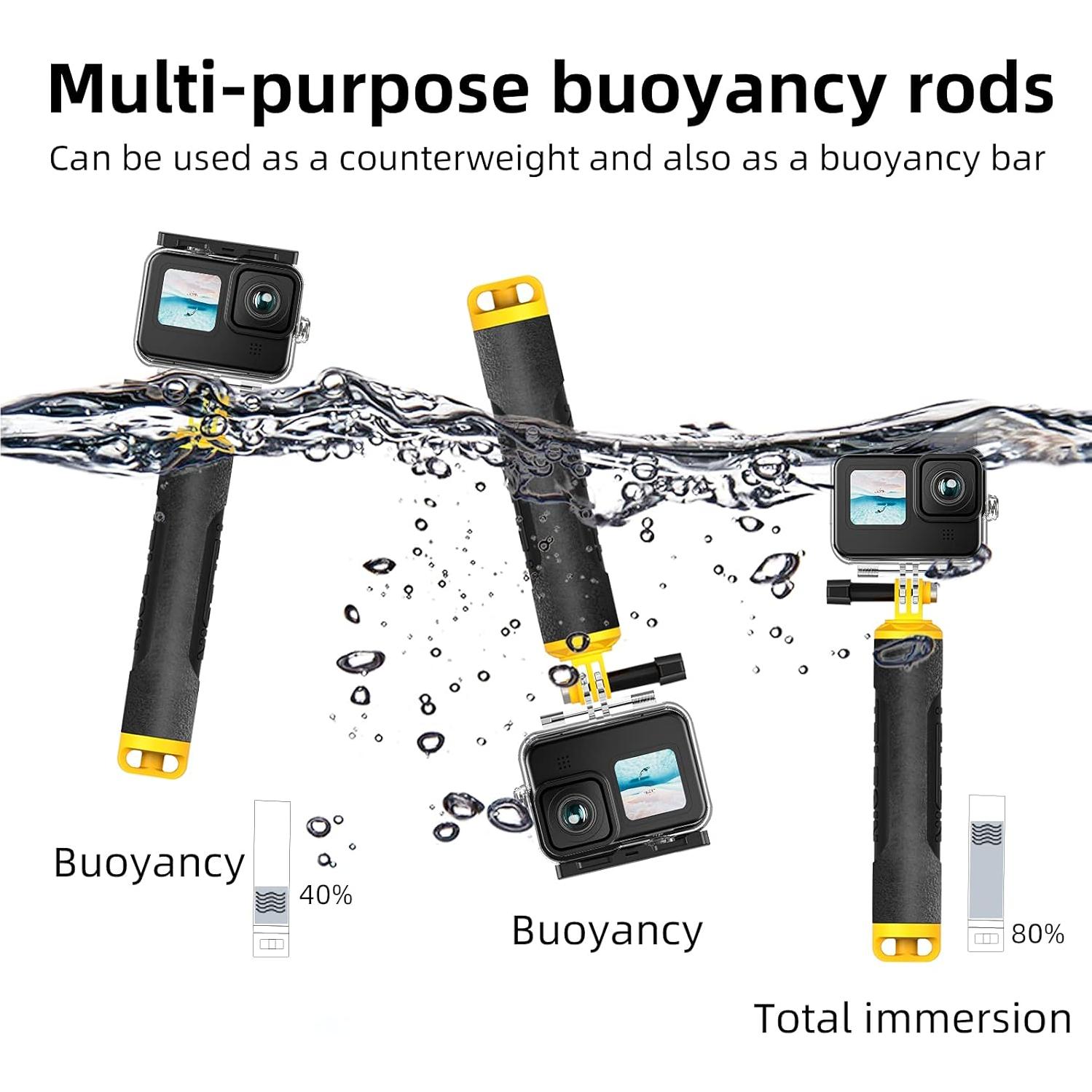 Cúpula de Buceo TELESIN 6" para GoPro Hero 13/12/11/10/9