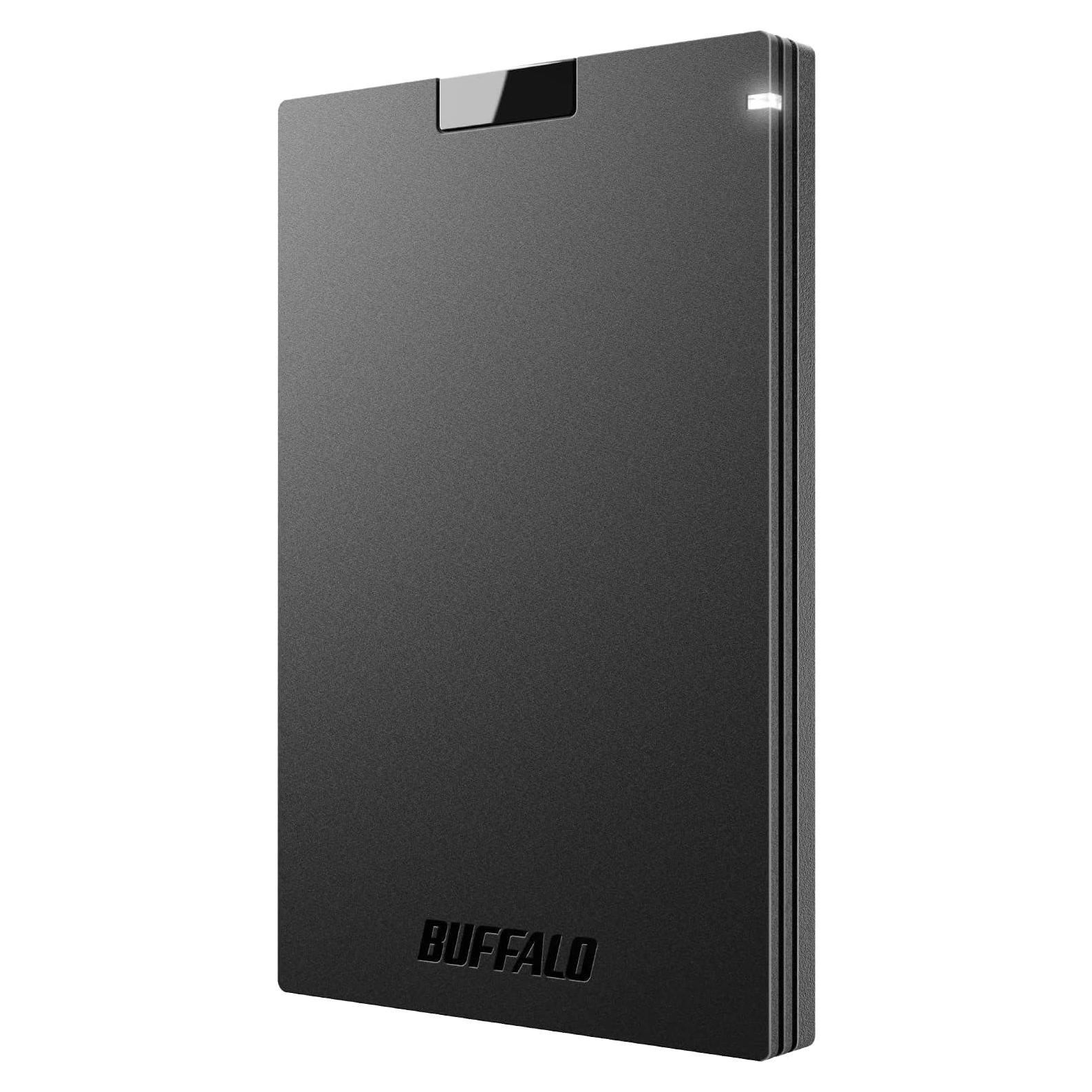 SSD Externo Buffalo 2TB USB-C USB-A PS4 PS5 Windows Mac