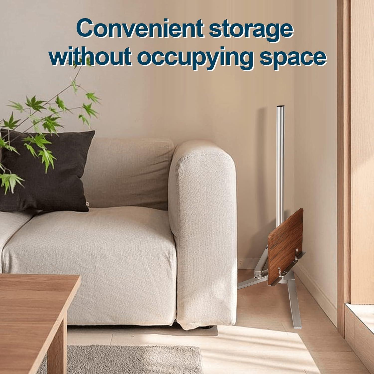 Soporte para Libros Shikha Ajustable con Base de Madera y Aluminio