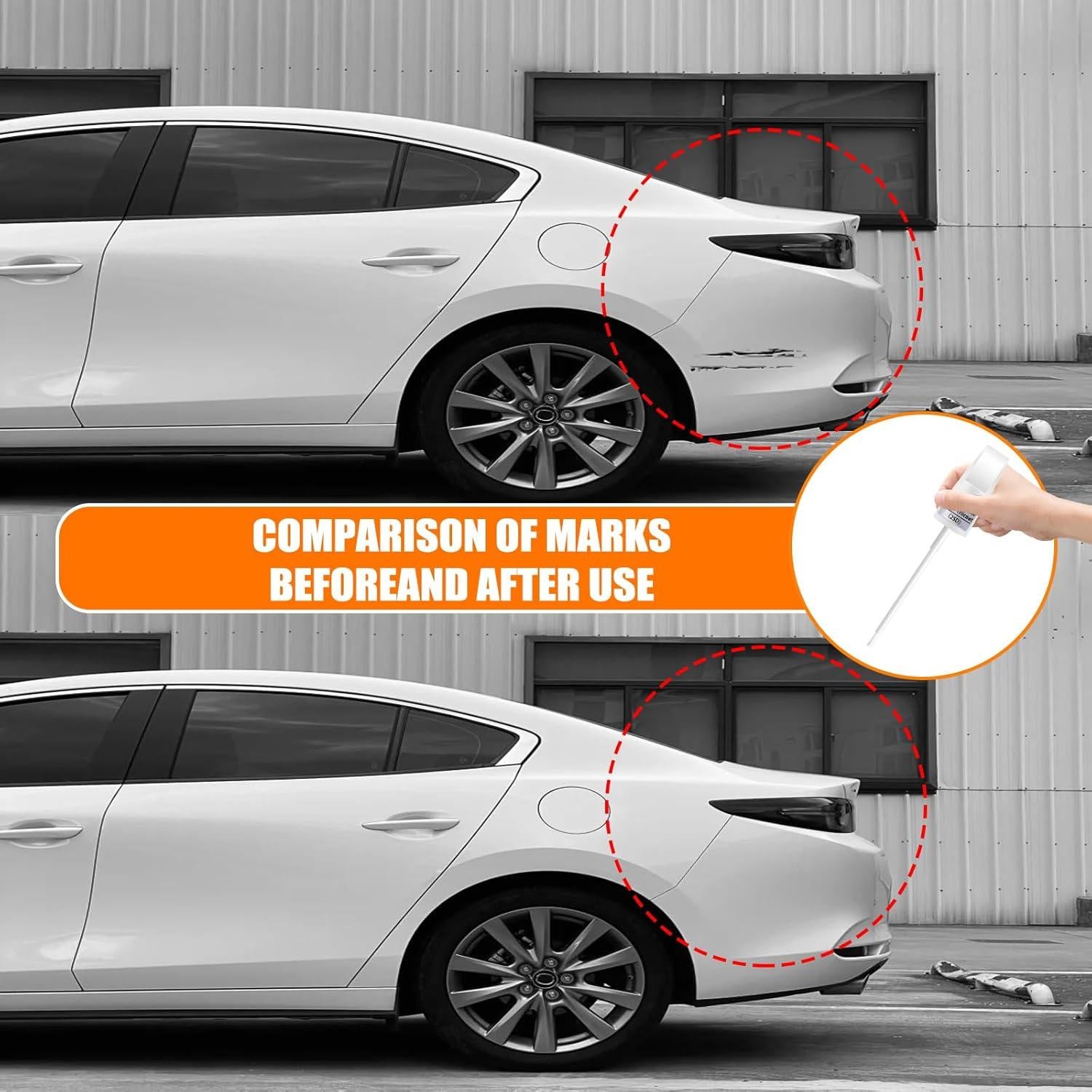 Pintura de Retoque SNSIR 25D/26G Snowflake White Pearl 12ml