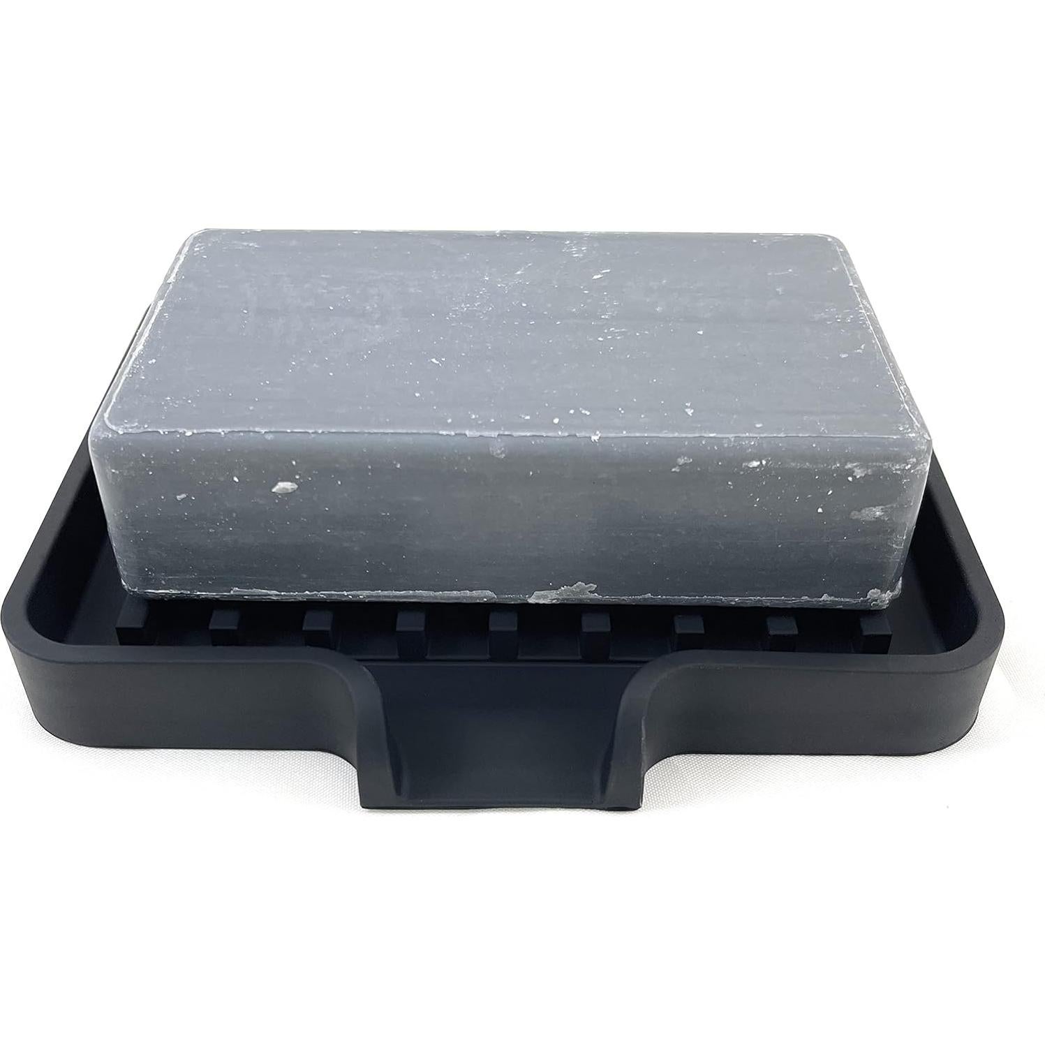 Bandeja de Jabón de Silicona Happitasa con Soporte para Esponjas - 2 Piezas