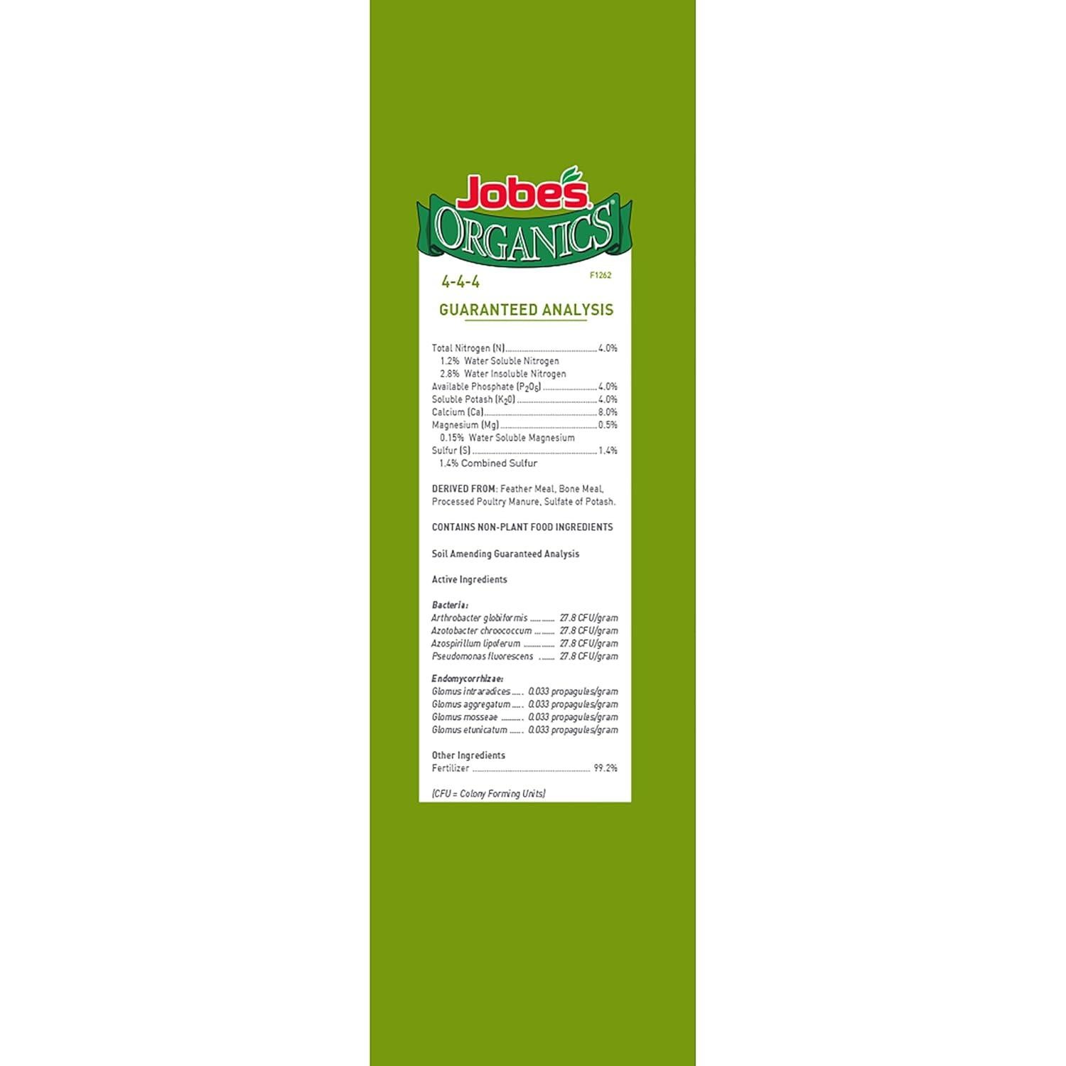 Fertilizante Granular Orgánico Jobe 1.81 kg Todo Propósito