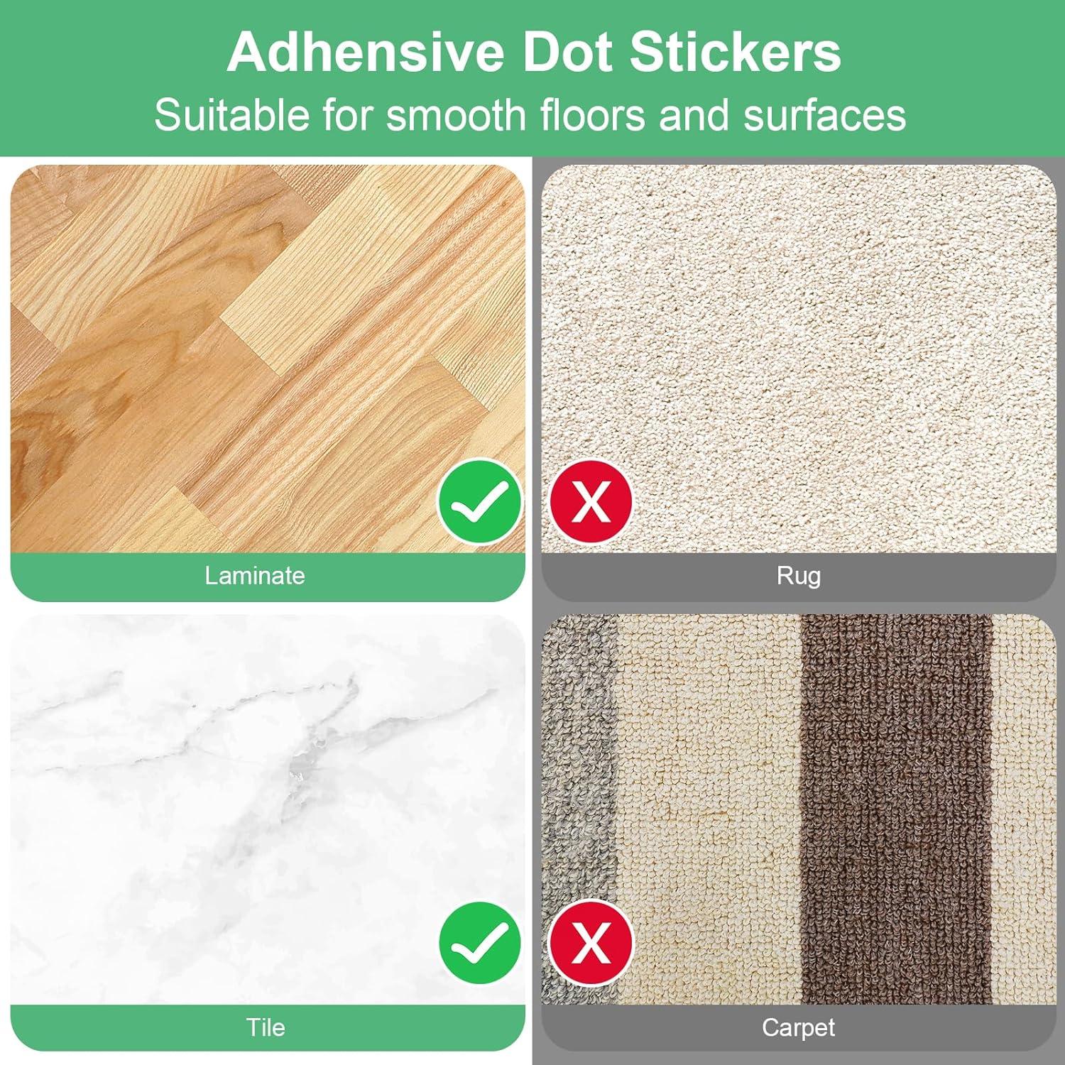 Etiquetas de Puntos de Piso Coloridas ForTomorrow 36 Pcs 15.24 cm